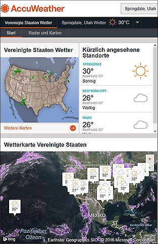 AccuWeather.com Weather Forecast