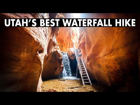 HIKING TO KANARRA FALLS, UTAH | Incredible Slot Canyon Waterfall Hike