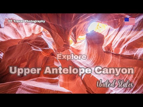 UPPER ANTELOPE CANYON, United Stated / One of the most scenic places / TT Travel Photography
