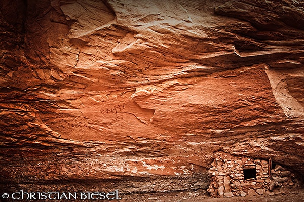 Owl Canyon Ruins, Granary