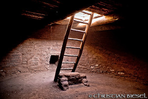 Inside a Kiva, Pecos National Historical Park, New Mexico