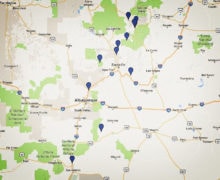 Around Santa Fe Map