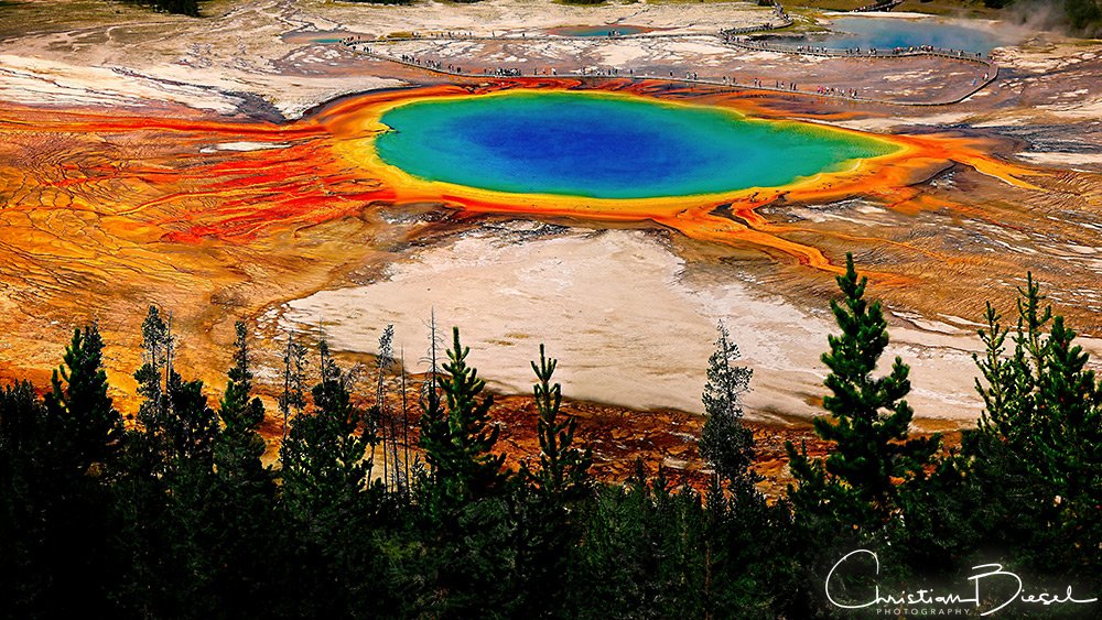 Grand Prismatic Spring, Yellowstone NP