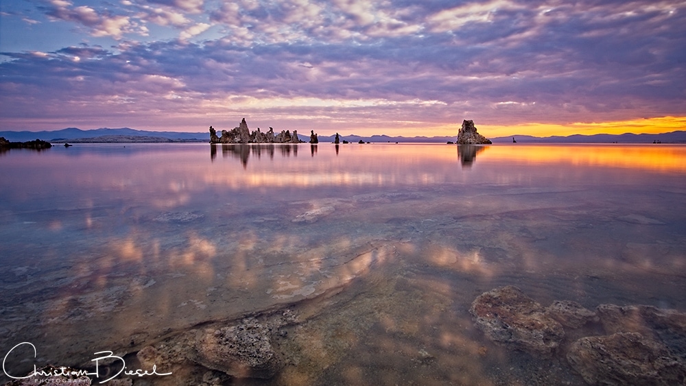 Mono Lake at sunrise, California