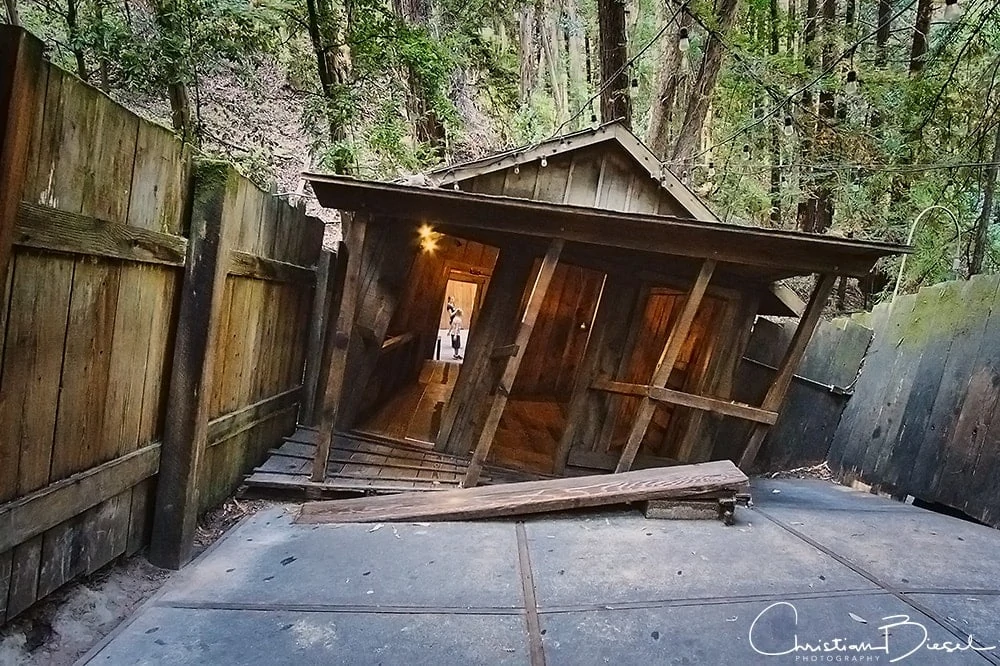 Santa Cruz Mystery Spot Fire