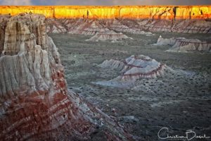 Glowing Cliffs of Coal Mine Canyon