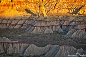 Golden Pillar in Coal Mine Canyon