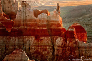 Coal Mine Canyon sunglow