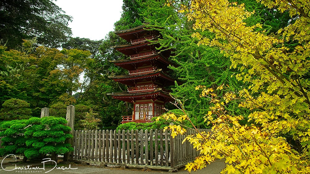 Pagoda, Japanese Tea Garden, San Francisco
