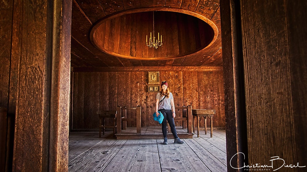 Inside the russian chapel