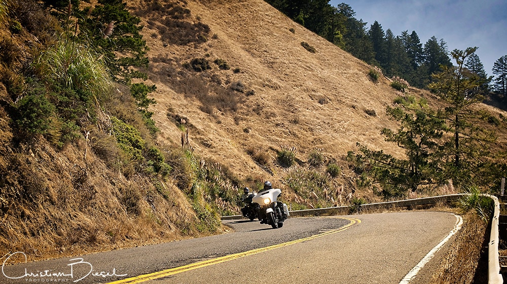 Highway No. 1 and biker