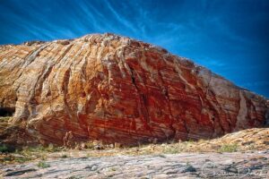 Striped sandstone, Rainbow Vista, Valley of Fire SP