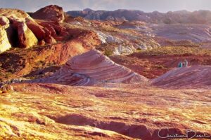 Enjoy the sunset of Valley of Fire State Park